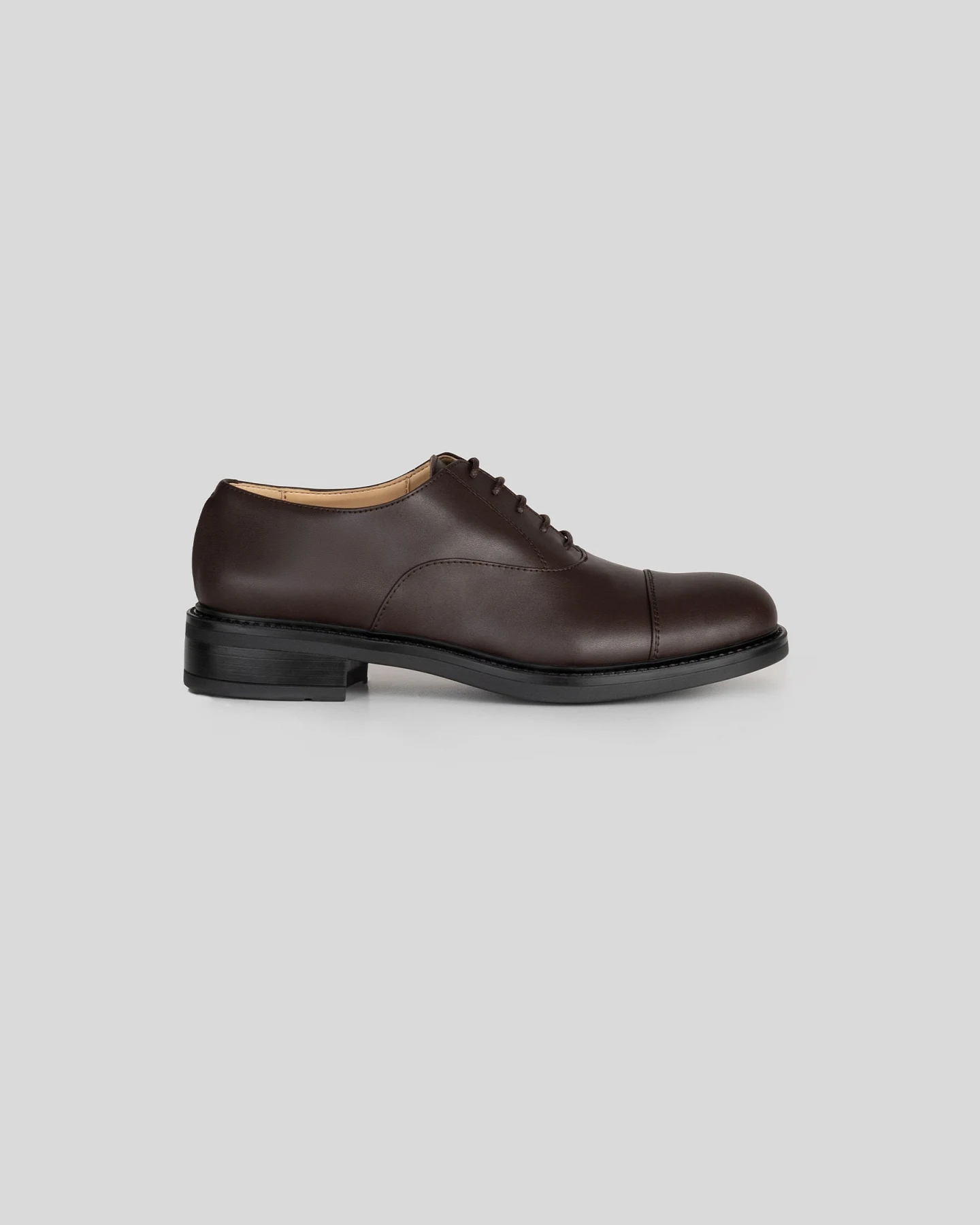 Solari Milano Damen vegan Oxford Braun – Ansicht 2