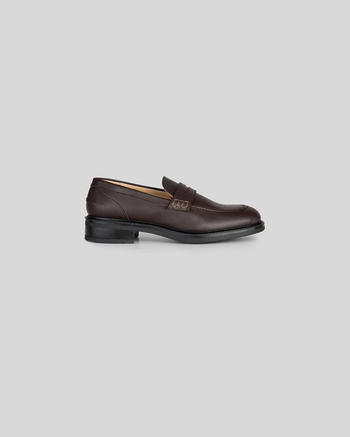 Solari Milano Damen vegan Loafer Braun