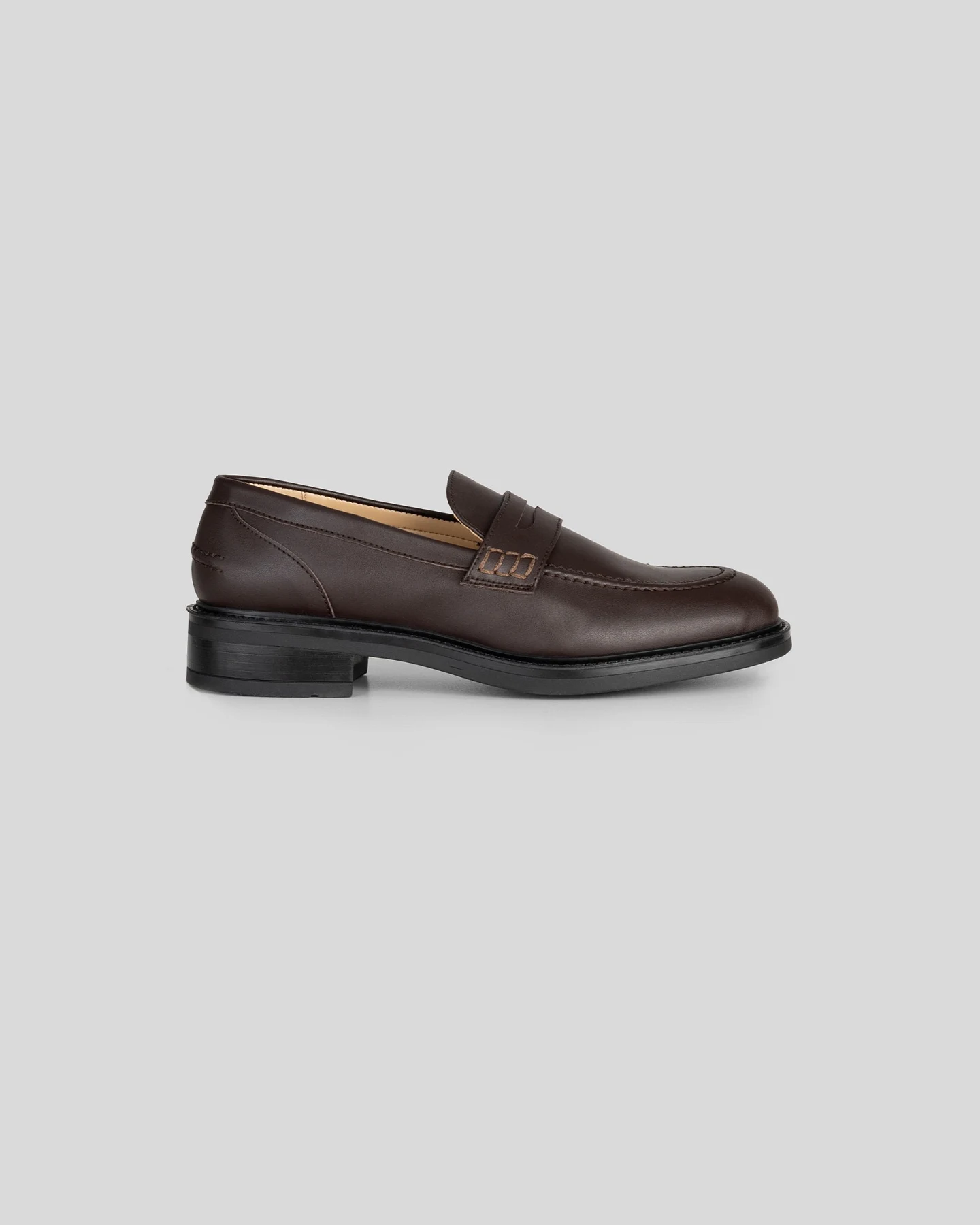 Solari Milano Damen vegan Loafer Braun – Ansicht 2