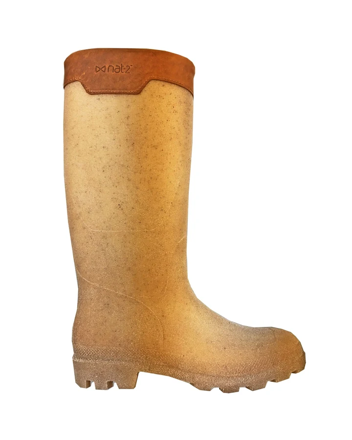 nat-2 Herren vegan Regenstiefel Rugged Prime Bully Corn 100% Wasserdicht Orange