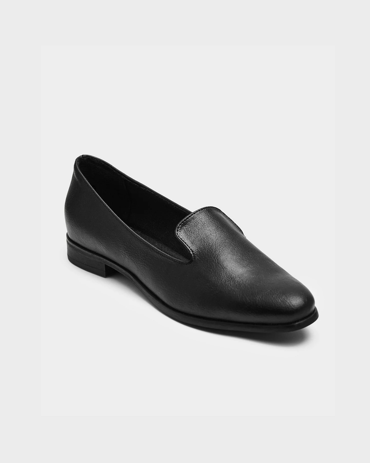 BOHEMA Damen vegan Loafer Herren Schwarz – Ansicht 2