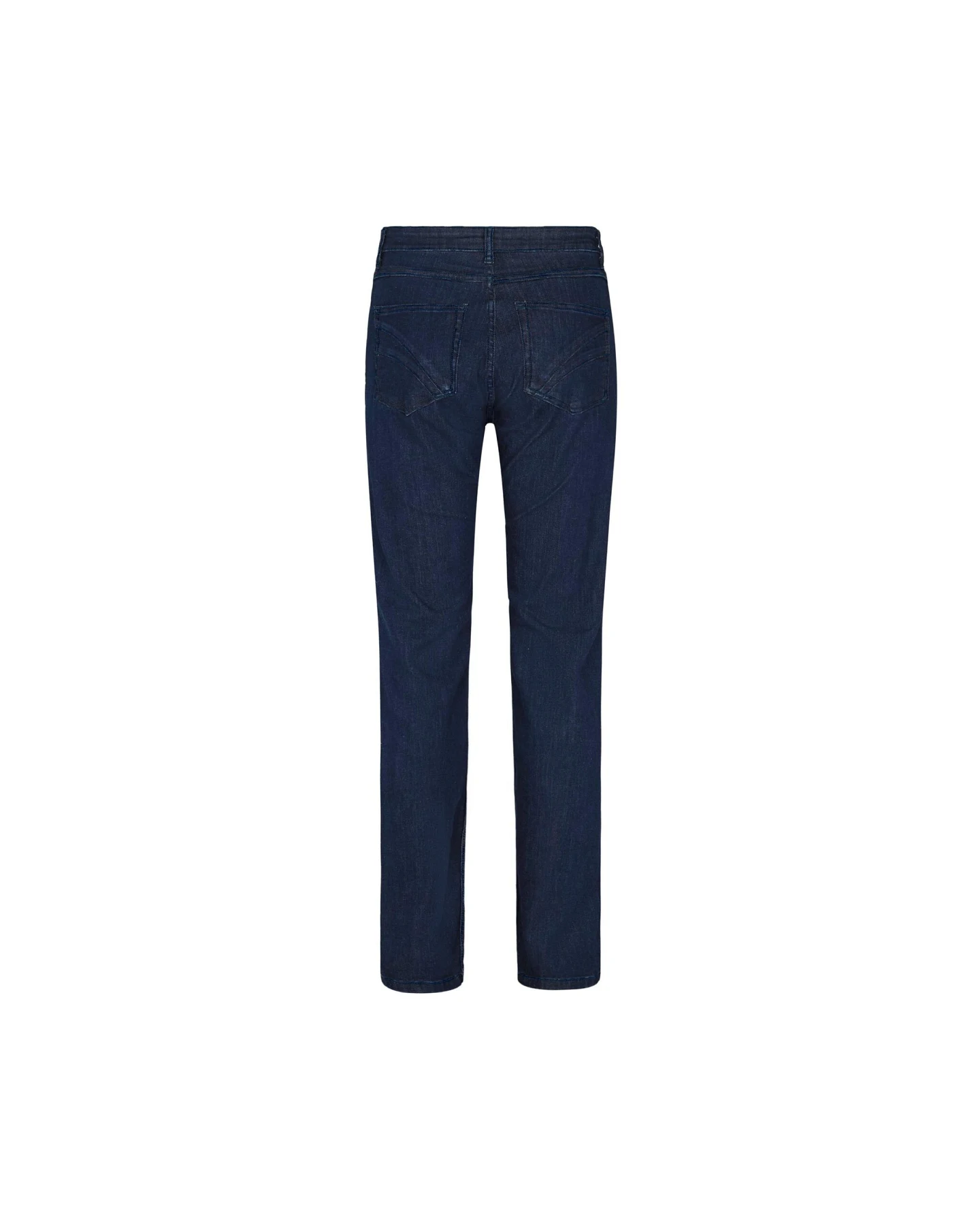 LAURIE Damen vegan Jeans Laura Slim Medium Length Ecolabel Dark Blue Denim – Ansicht 2