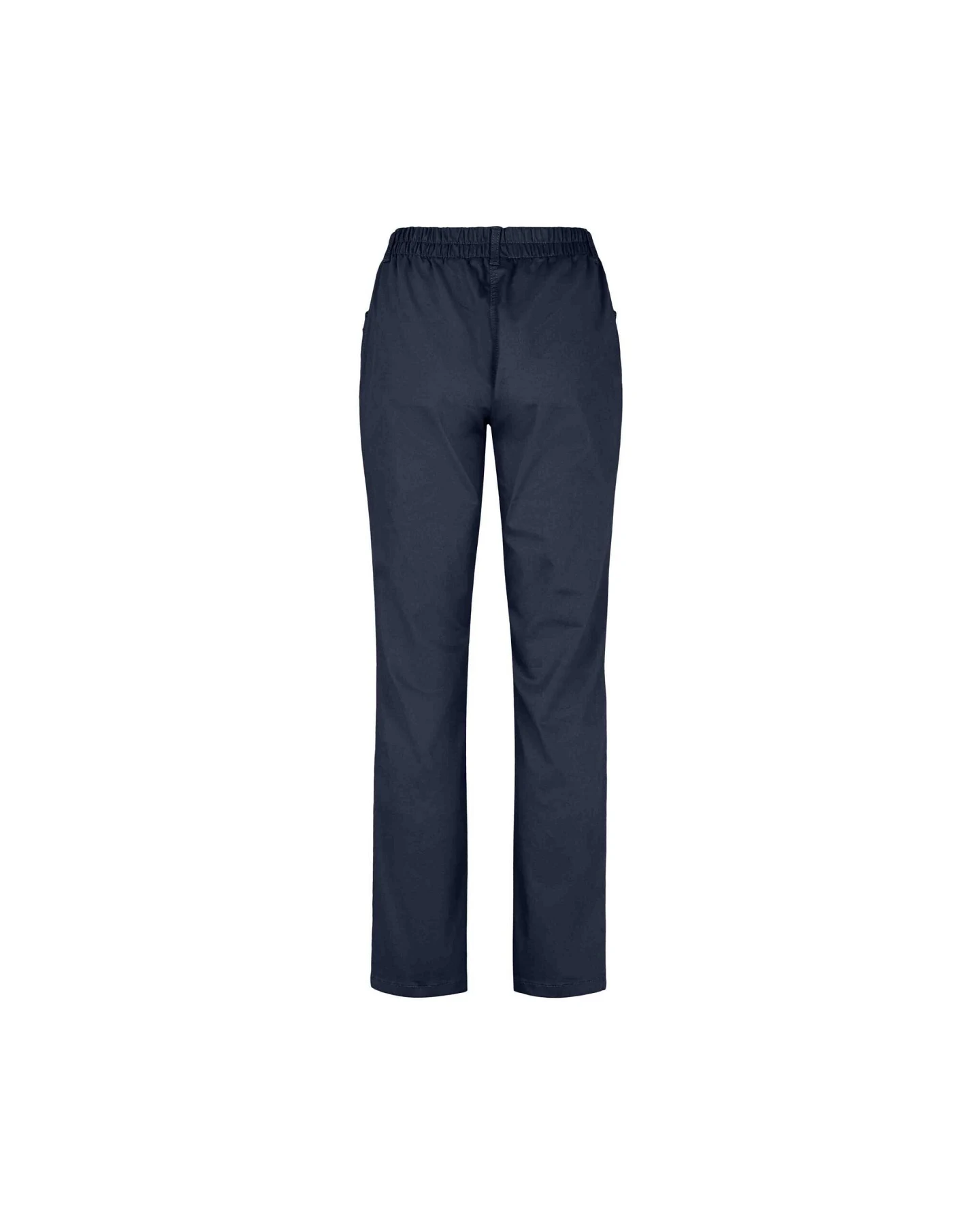 LAURIE Damen vegan Hose Violet Relaxed Medium Length Navy – Ansicht 2