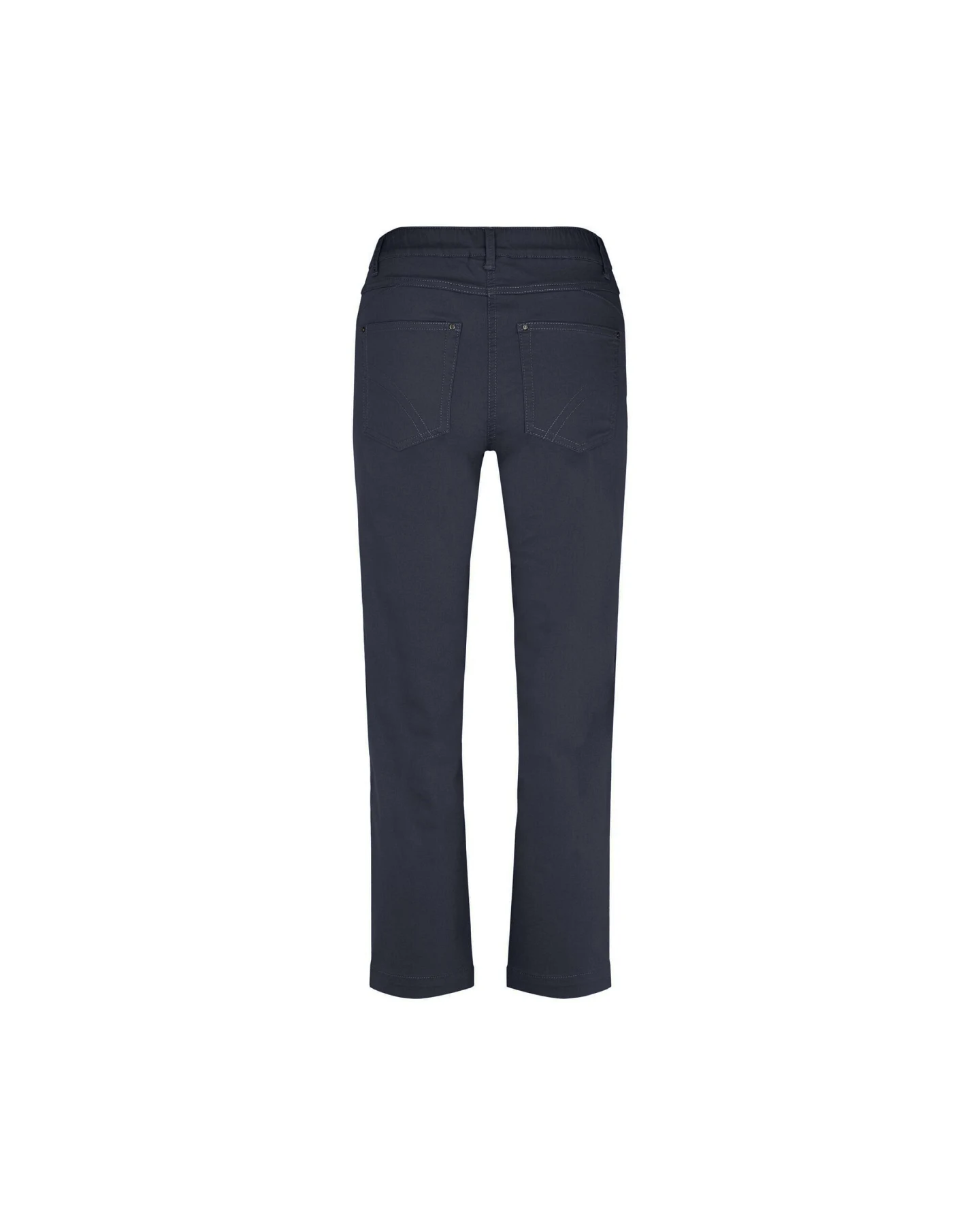 LAURIE Damen vegan Hose Hannah Regular Extra Short Length Navy – Ansicht 2