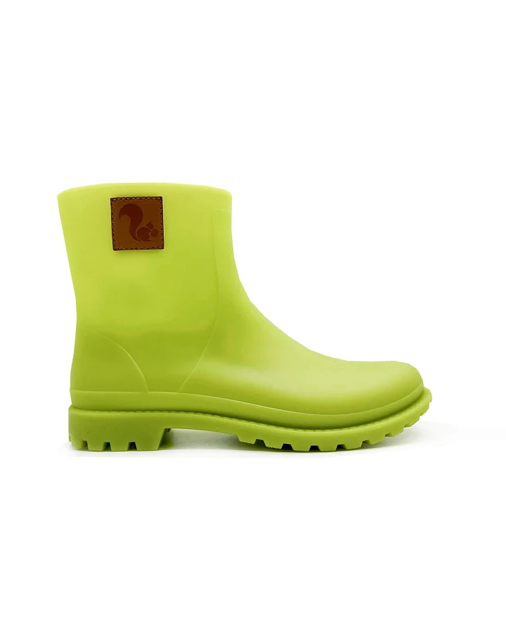thies Damen vegan Regenstiefel 100% Wasserdicht Biologisch Abbaubar Lindgrün