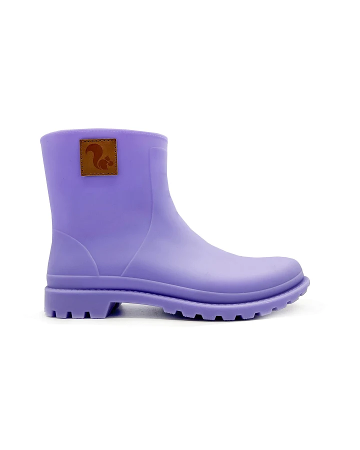 thies Damen vegan Regenstiefel 100% Wasserdicht Biologisch Abbaubar Lavendel