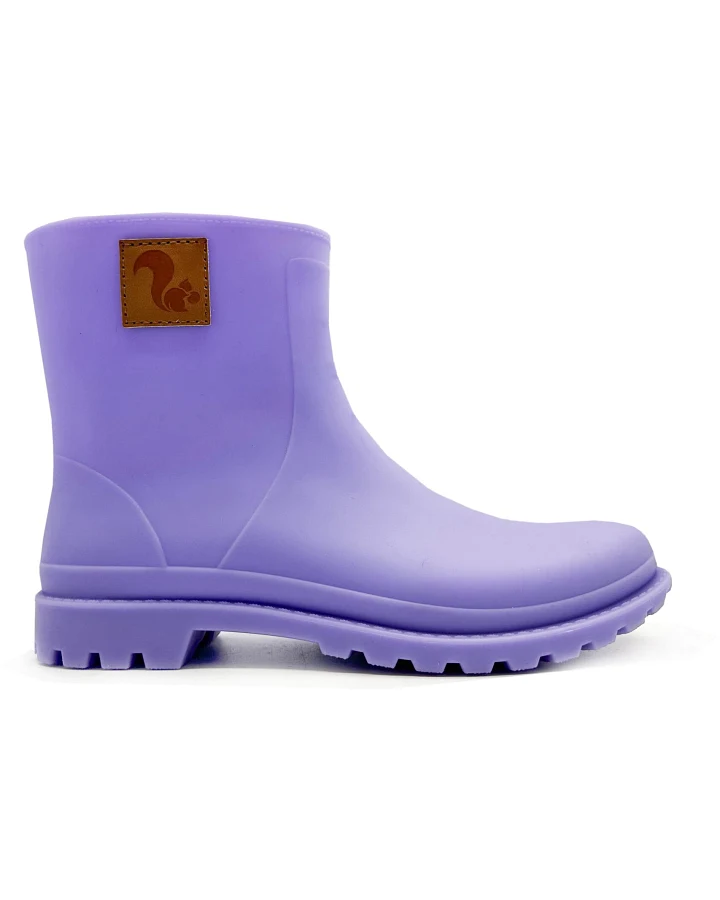 thies Damen vegan Regenstiefel 100% Wasserdicht Biologisch Abbaubar Lavendel