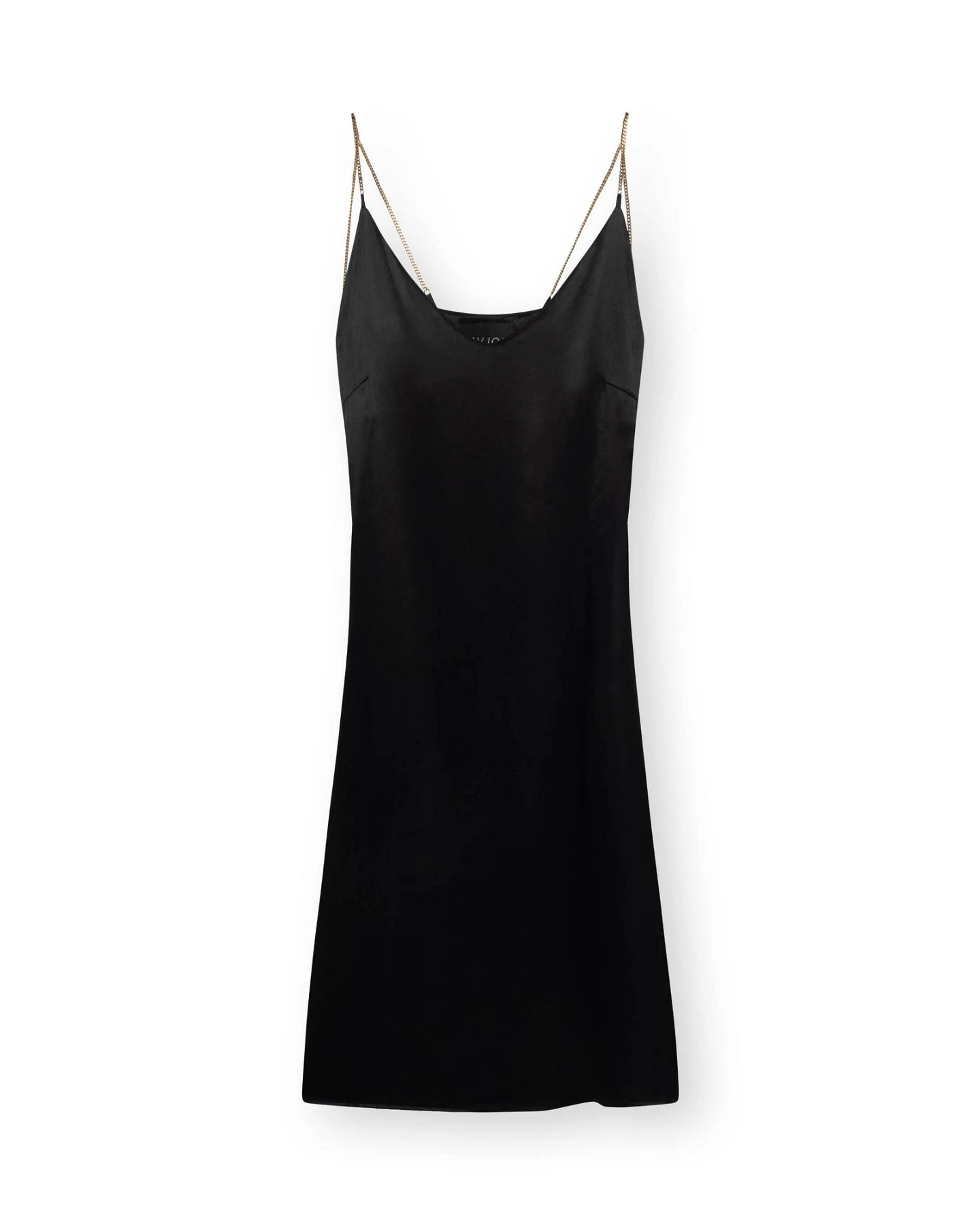 LOVJOI Damen vegan Kleid Elanie Schwarz – Ansicht 2
