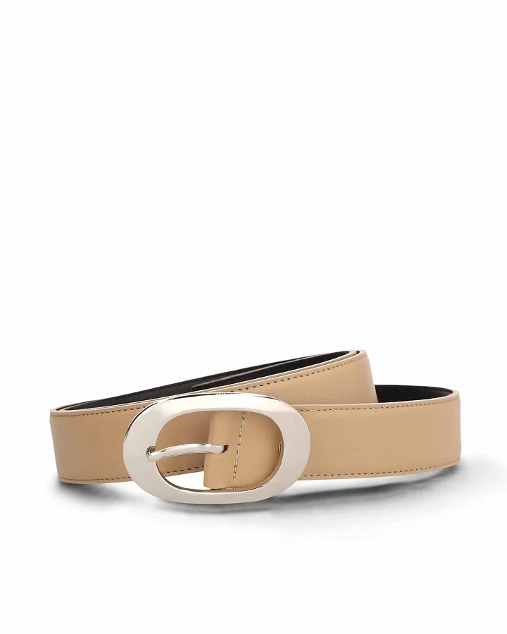 NAE Damen vegan Gürtel Osona Beige