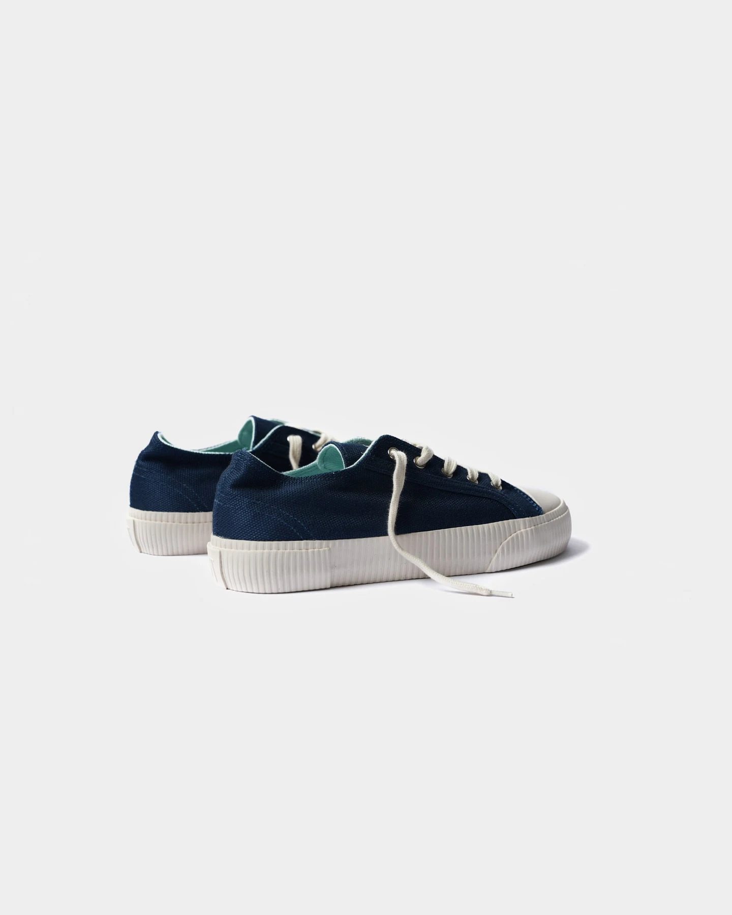 Bamburista Damen vegan Niedrig Sneaker Damen Marienkäfer Robino Thunder Blue – Ansicht 2