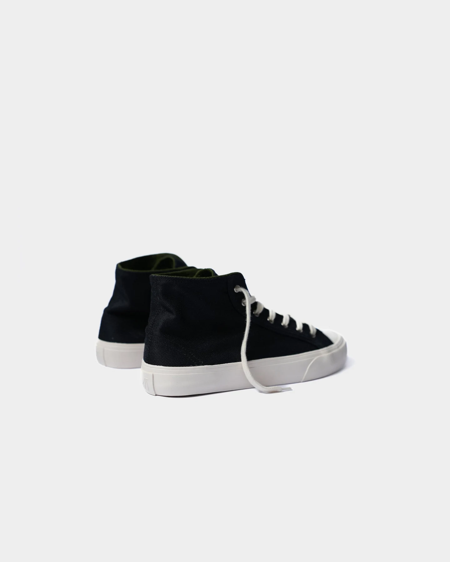 Bamburista Herren vegan Hoch Sneaker Herren Grasshopper Corvino Nacht Schwarz – Ansicht 2