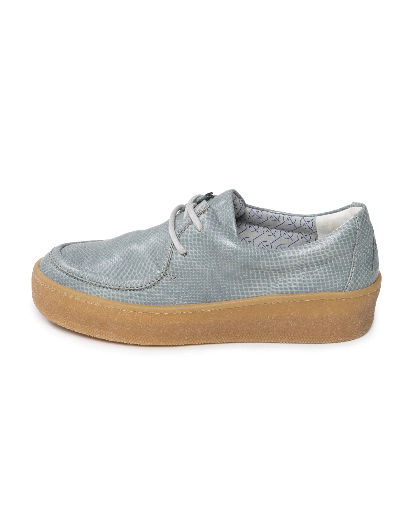 VENUS IS VEGAN Damen vegan Loafers Billy Snake Blau – Ansicht 2
