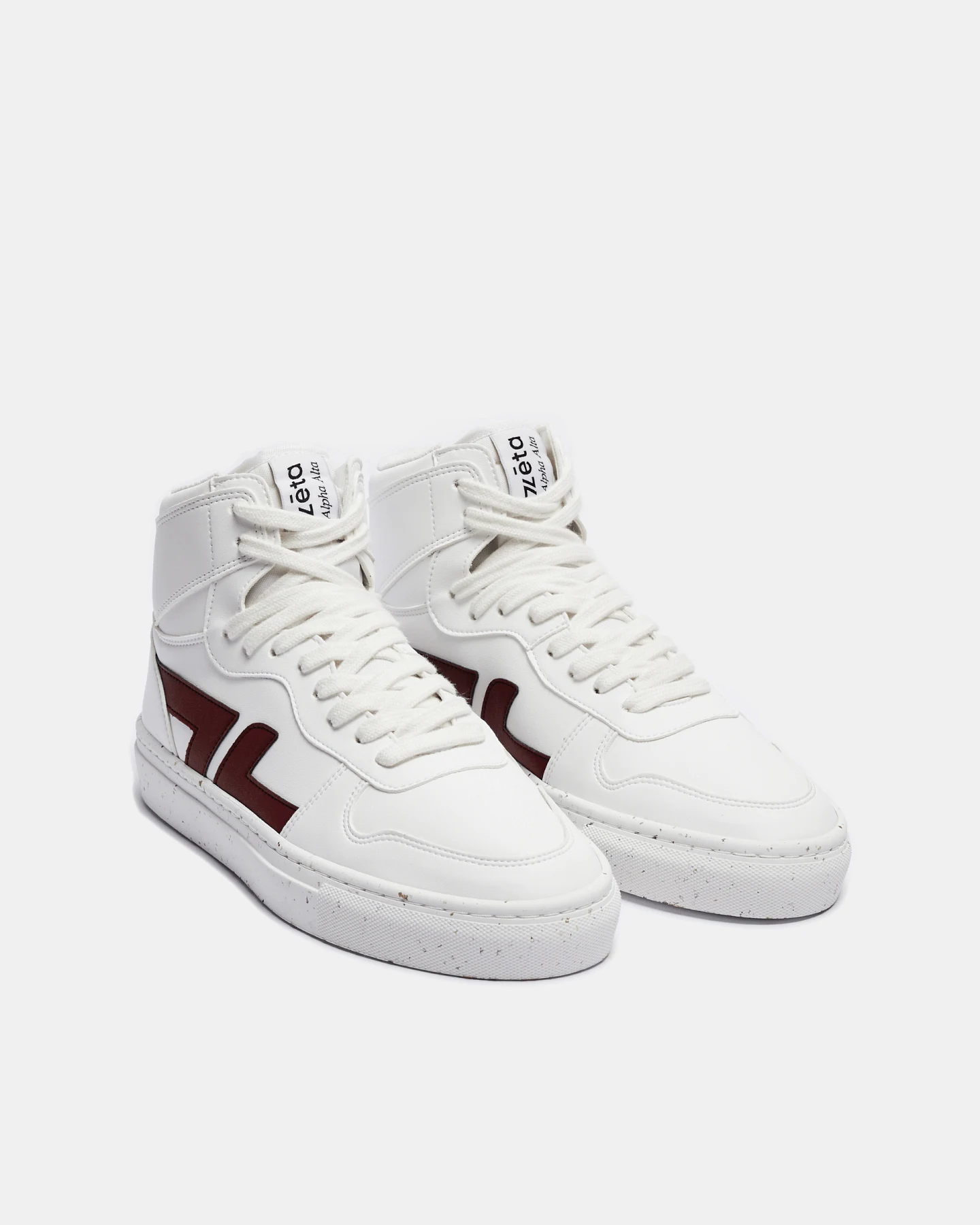 Zèta Herren vegan Sneaker Alta Bordeaux – Ansicht 2