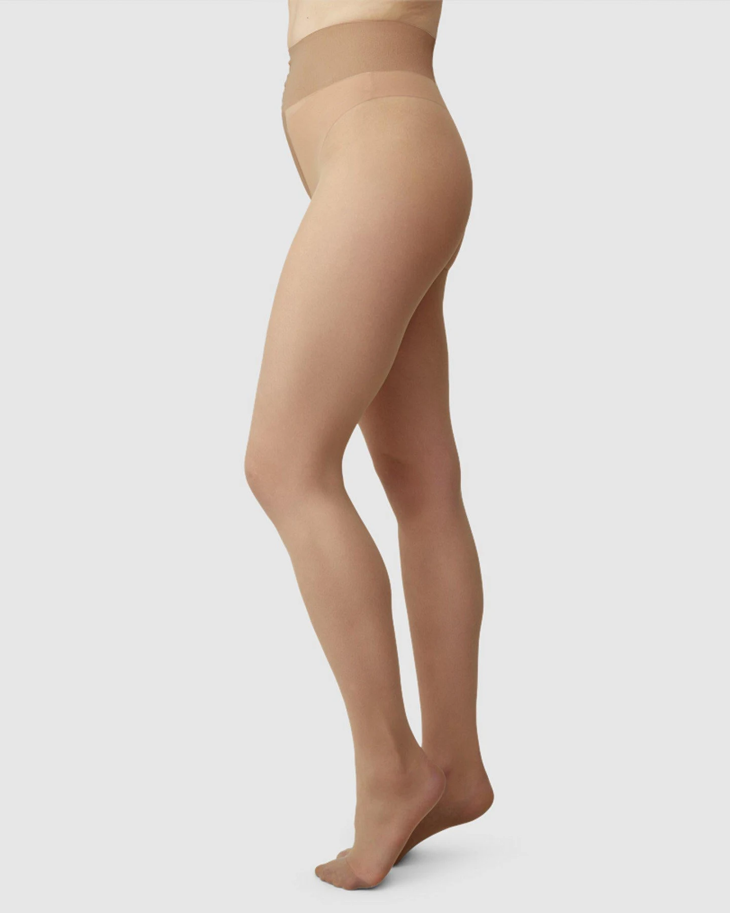 Swedish Stockings Damen vegan Strumpfhosen Bundle 3 Paare Malva Ladder Resistant Dark Beige – Ansicht 2