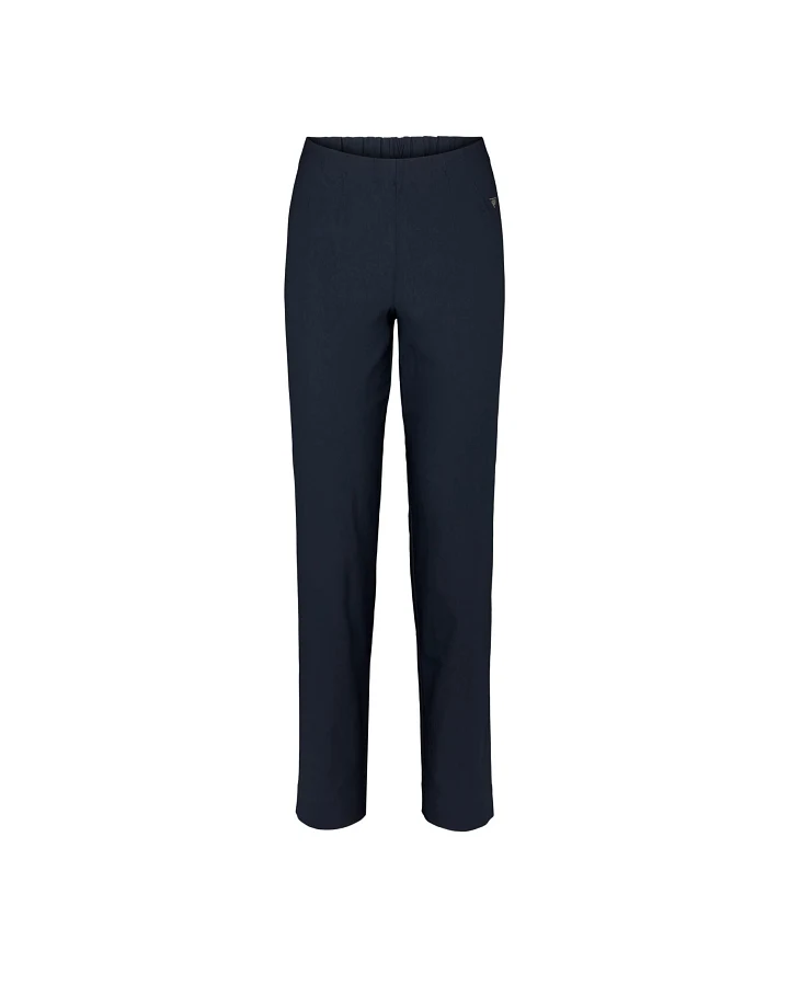 LAURIE Damen vegan Jeans Bella Straight Mittellang Marineblau