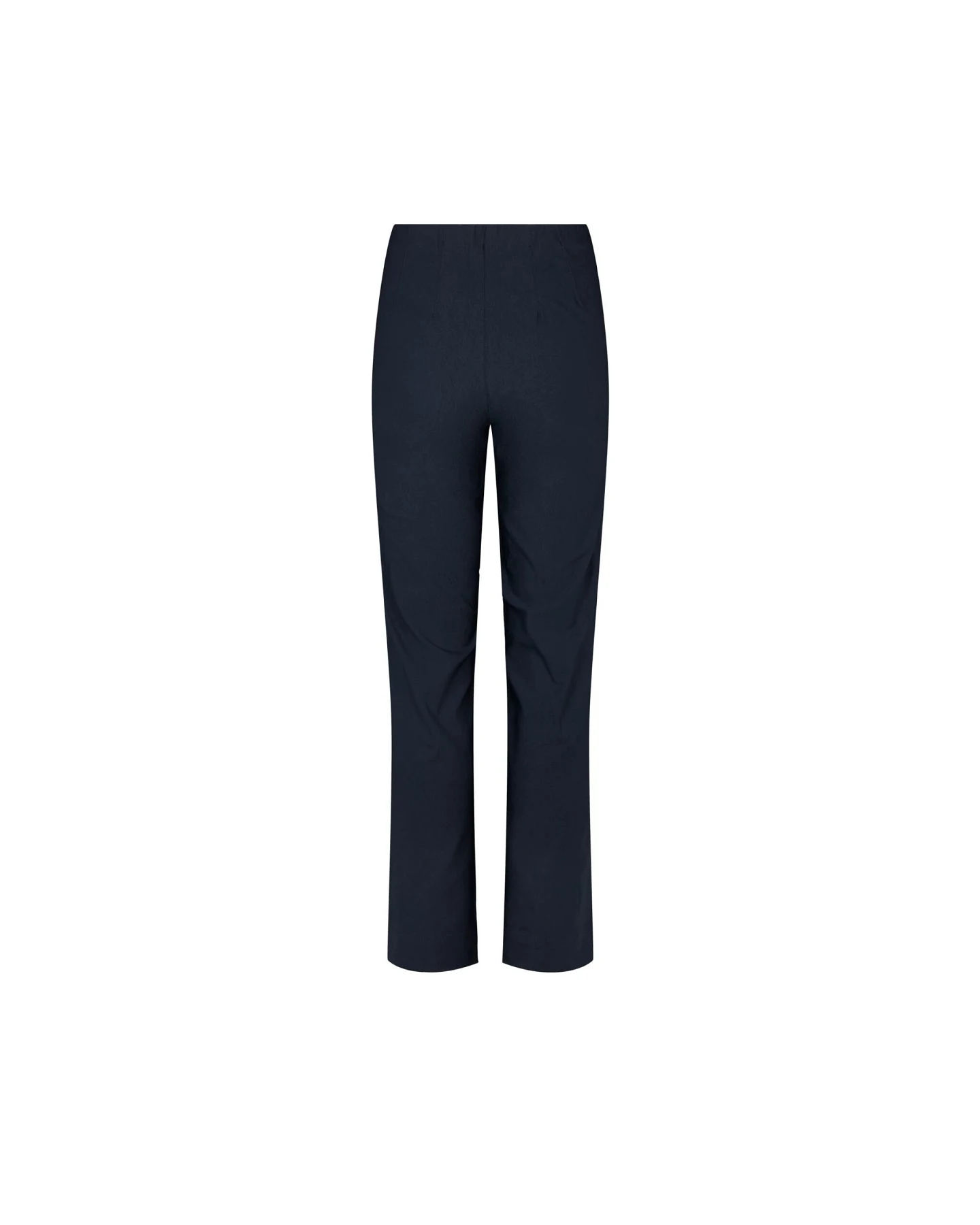 LAURIE Damen vegan Jeans Bella Straight Mittellang Marineblau – Ansicht 2