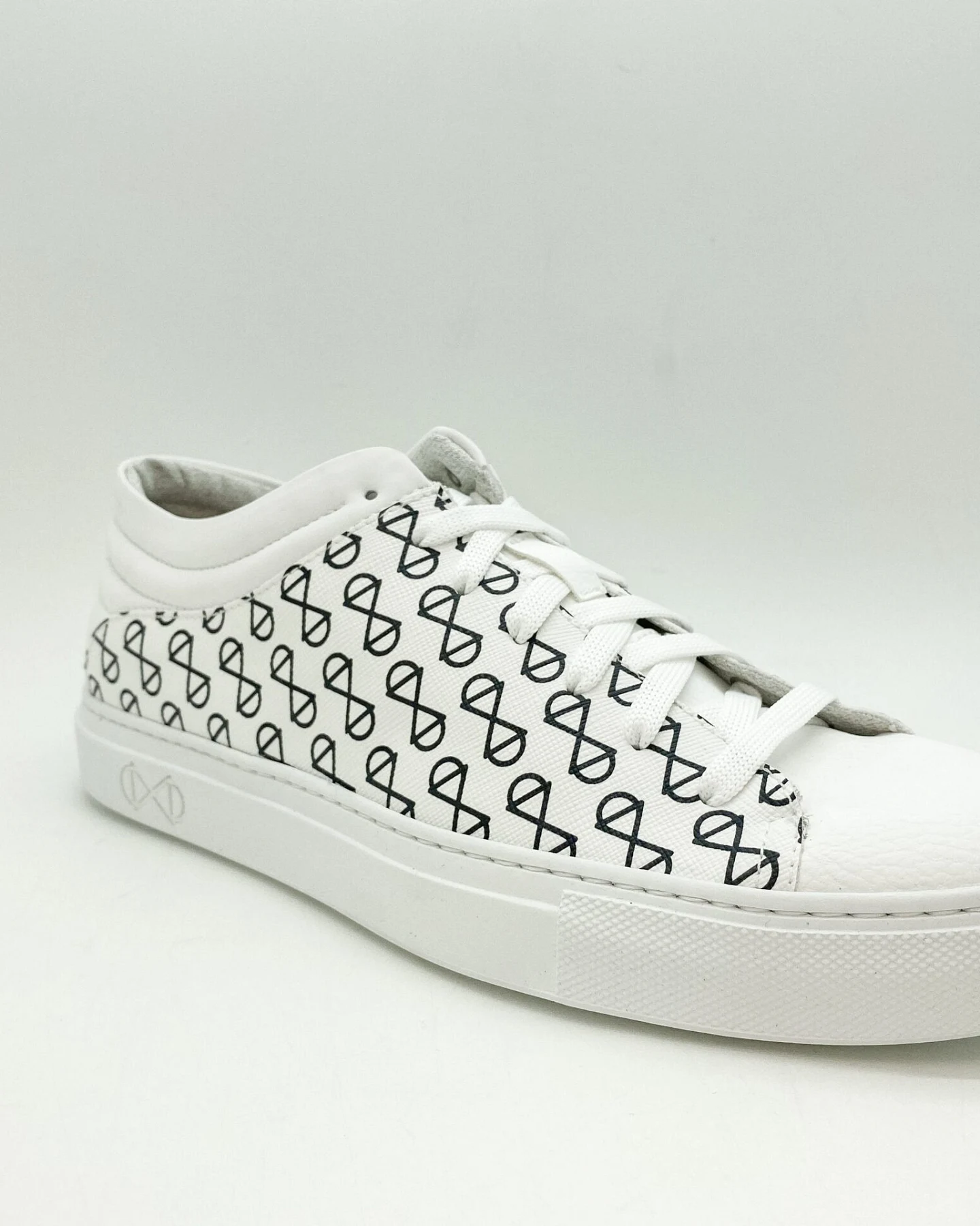 nat-2 Herren vegan Sneakers Sleek Niedriger Kühlschrank Weiß – Ansicht 2