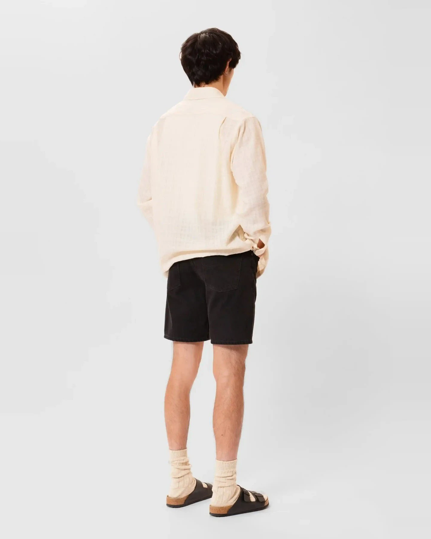 Jeansshorts Seth Aged Black – Ansicht 2