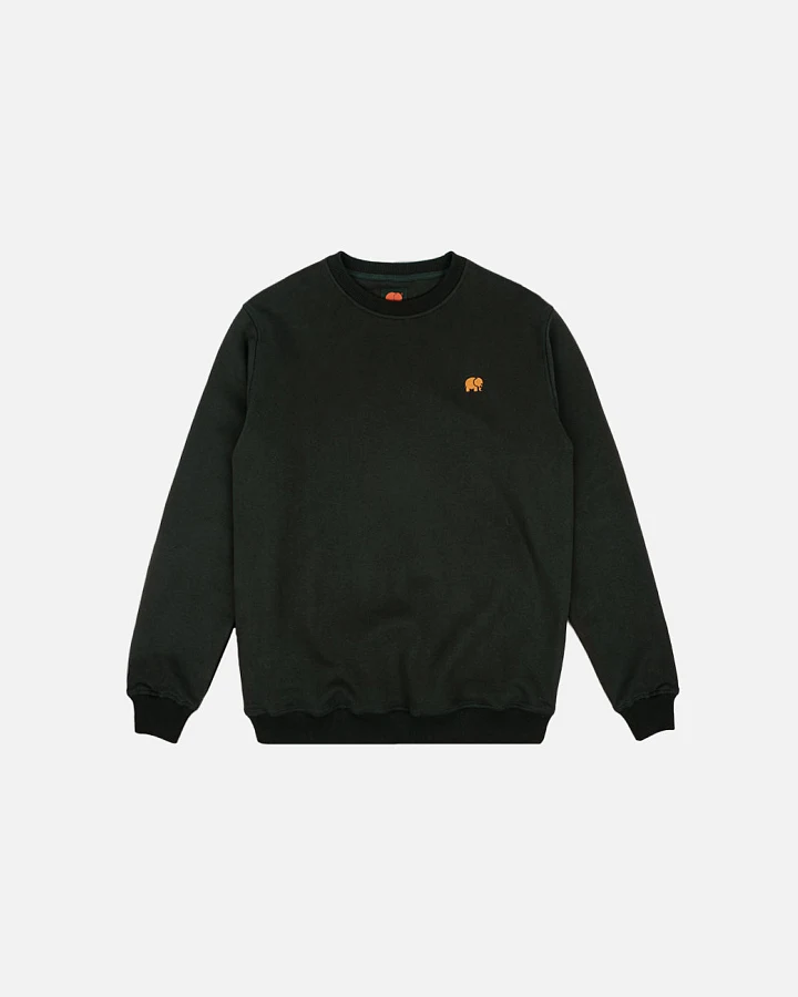 Trendsplant Herren vegan Pullover Skarabäus Grün