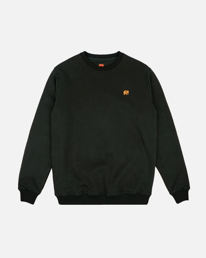 Trendsplant Herren vegan Pullover Skarabäus Grün