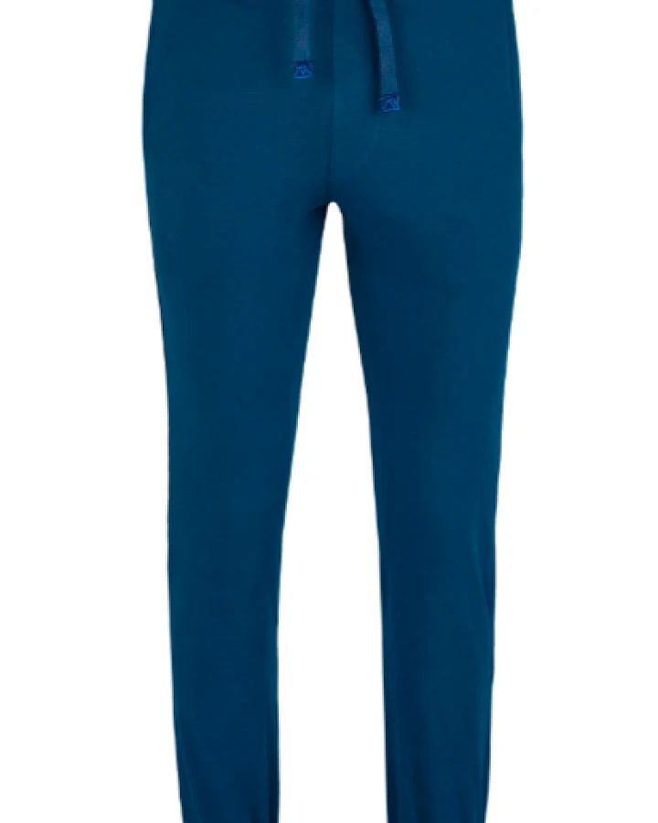 nice to meet me Damen vegan Jogginghose All Day Pant Cosmos Blau