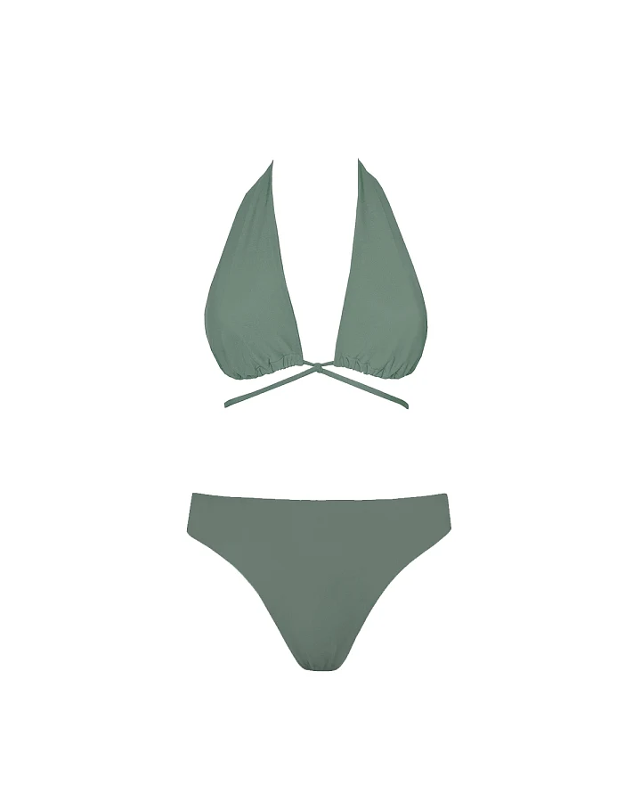 Anekdot Damen vegan Bikiniset Vielseitig + Skyline Slim Salbei Grün