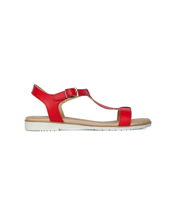 FAIRMA ETHICAL DESIGN Damen vegan Sandalen Ferri Rot