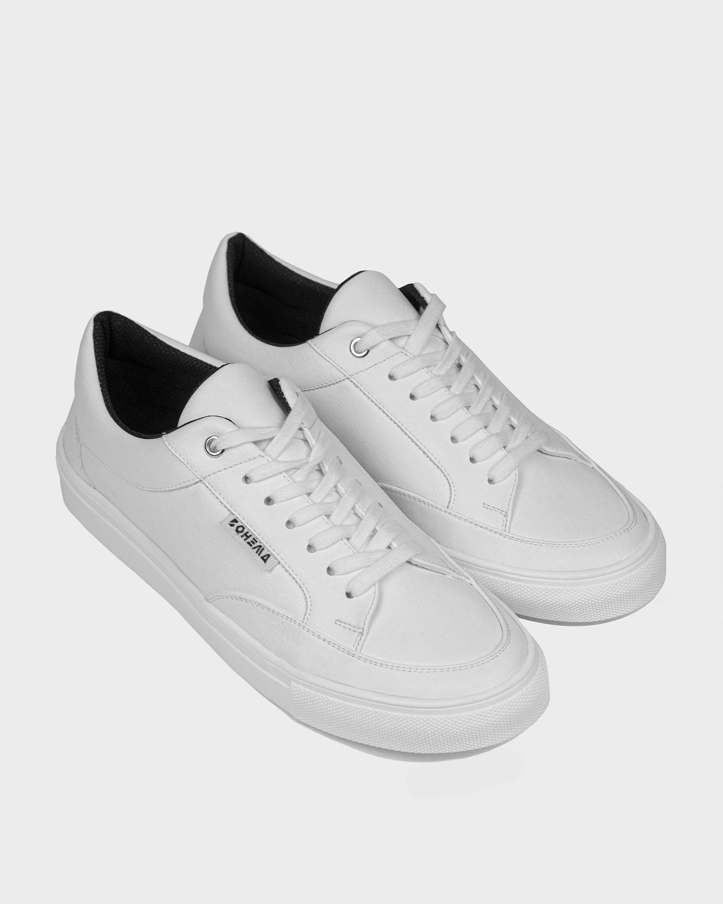 BOHEMA Herren vegan Men's Sneaker Awake Weiß – Ansicht 2