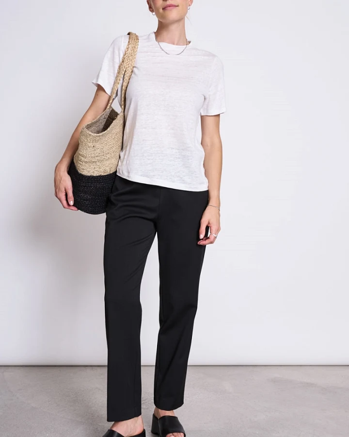 JAN 'N JUNE Damen vegan Hose Adoro Schwarz
