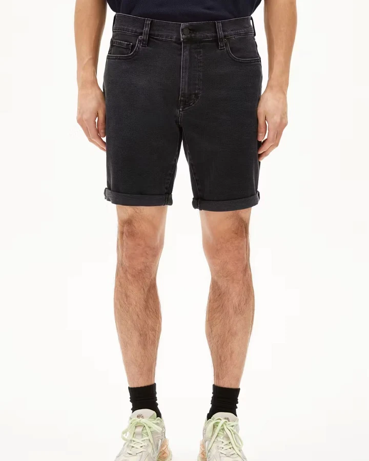 Jeansshorts Naailo Black Washed Authentic