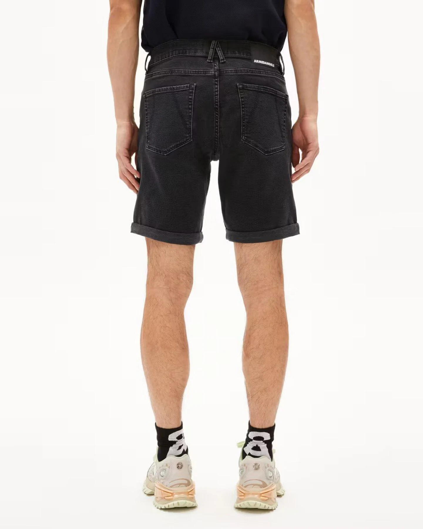 Jeansshorts Naailo Black Washed Authentic – Ansicht 3