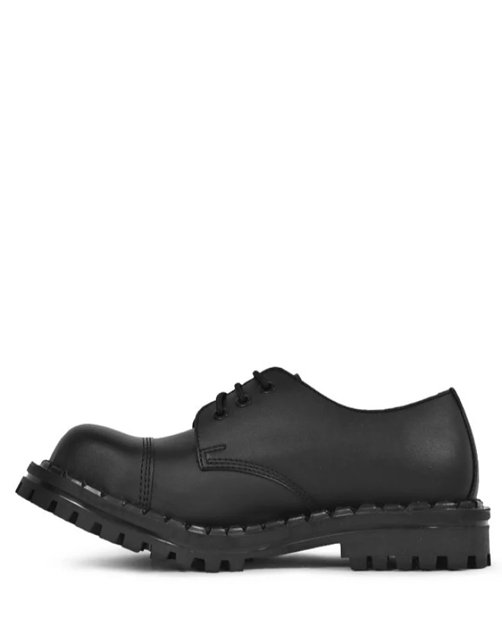 Altercore Herren vegan Schnürschuhe 350 Vegan Schwarz