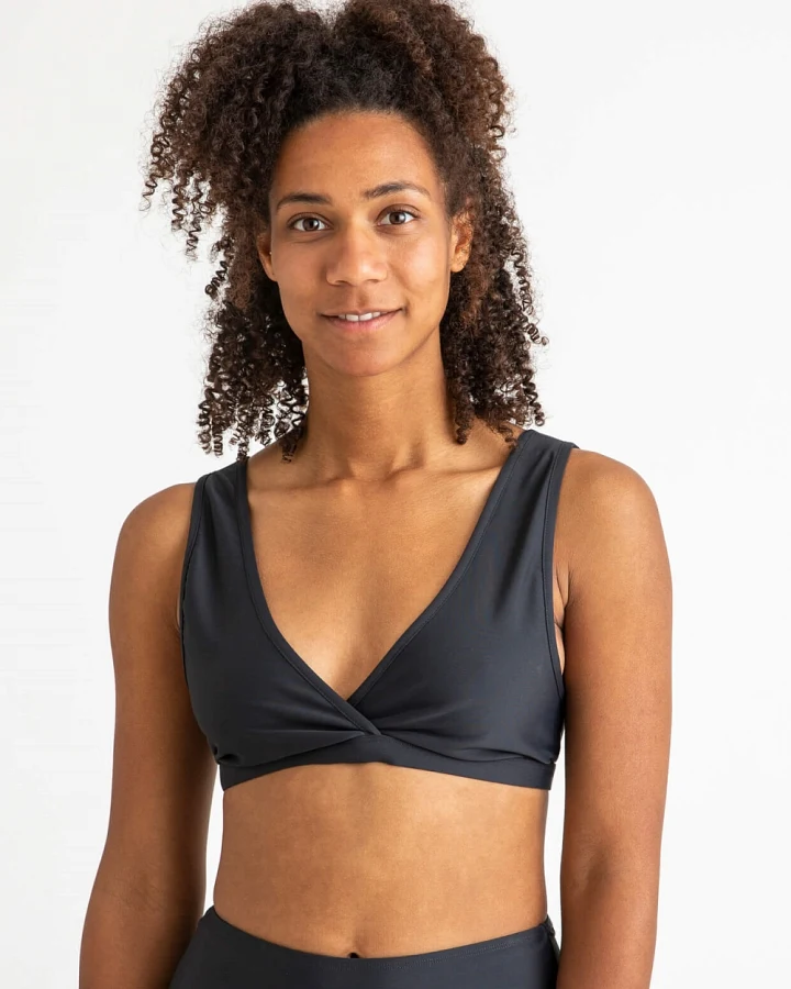 MATONA Damen vegan Bikinioberteil Vintage Schwarz