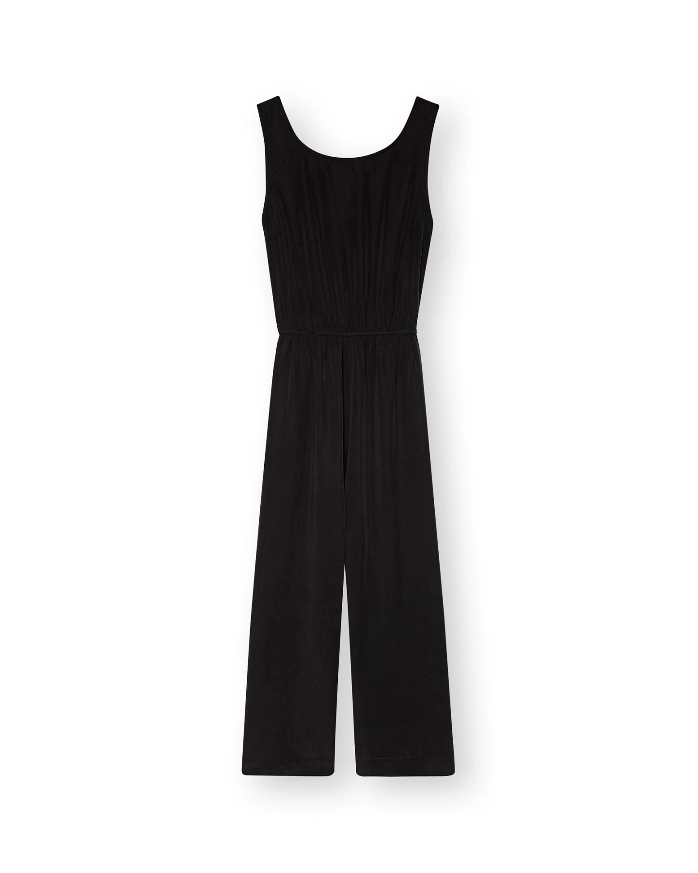 LOVJOI Damen vegan Jumpsuit Staine Schwarz – Ansicht 2