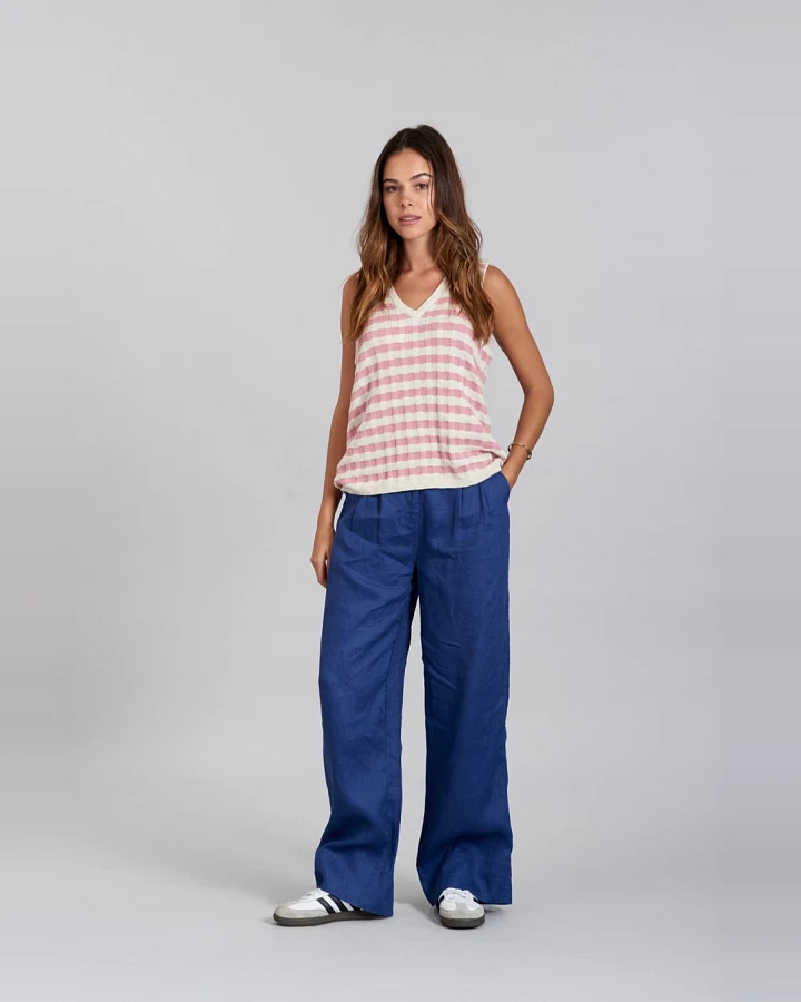 KOMODO Damen vegan Hose Lion Navy