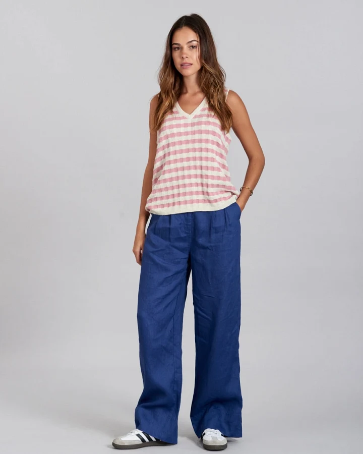 KOMODO Damen vegan Hose Lion Navy