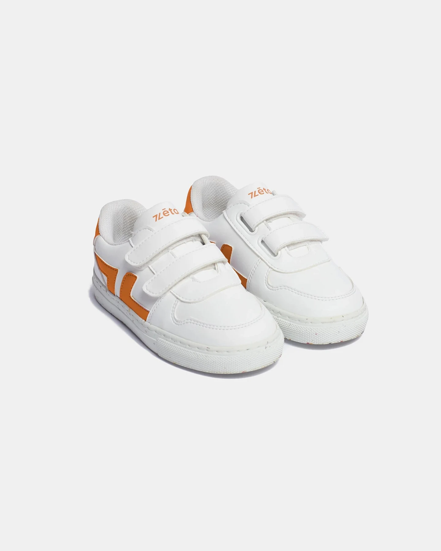 Zèta unisex vegan Sneaker Zèta Kinder Orange – Ansicht 2