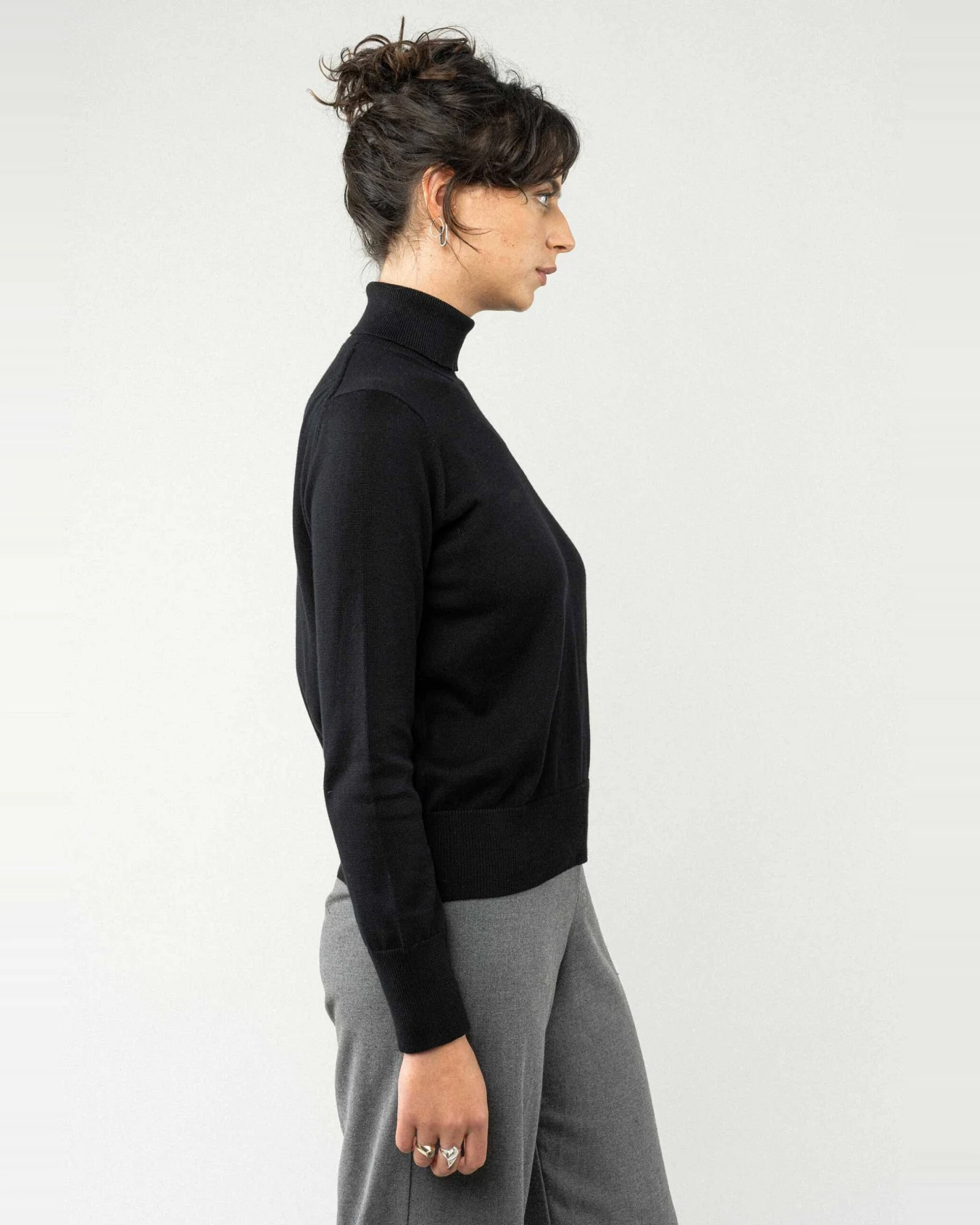 MELA Damen vegan Rollkragenpullover Mayura – Ansicht 2