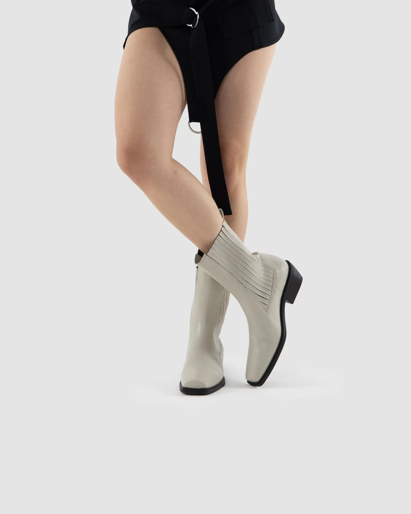 Prev Damen vegan Stiefel Claudio Plus Dusk Weiß – Ansicht 2