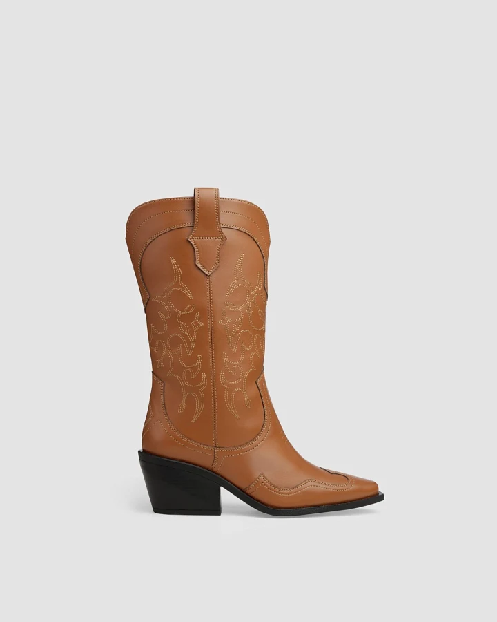 Prev Damen vegan Stiefel Regan 2 Ingwer Braun