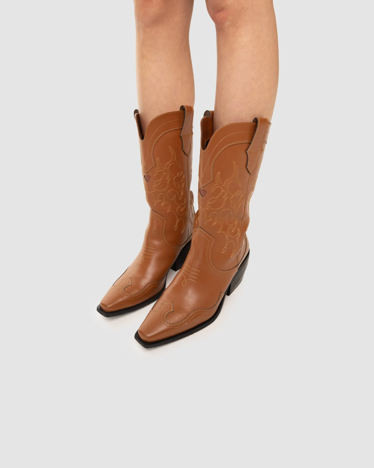 Prev Damen vegan Stiefel Regan 2 Ingwer Braun – Ansicht 2