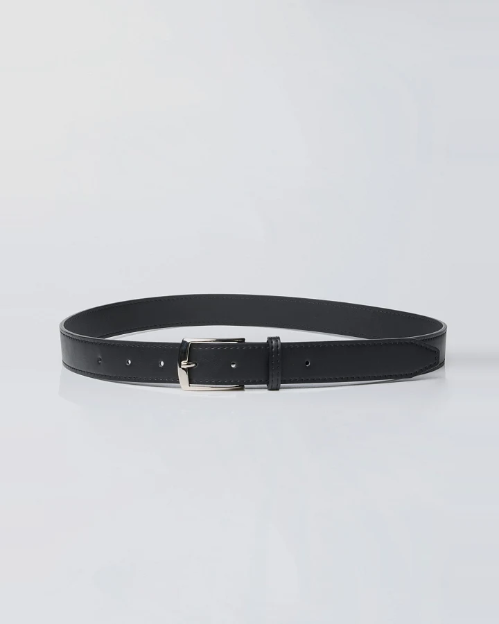 BOHEMA Herren vegan Gürtel Stark Schwarz