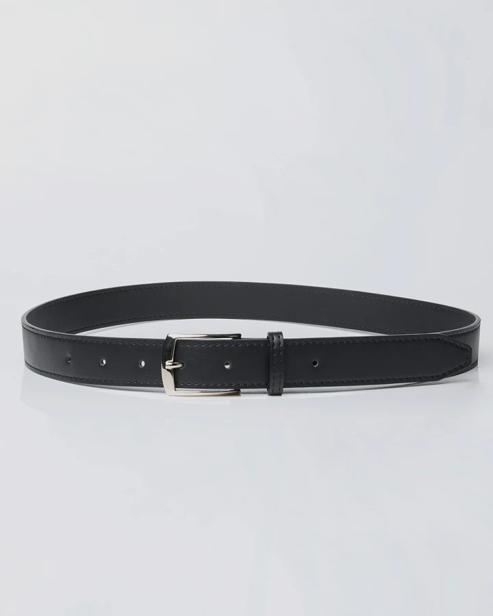 BOHEMA Herren vegan Gürtel Stark Schwarz
