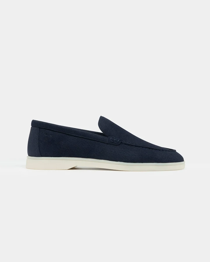 QURC Herren vegan Loafer Tierri Marinha Blau
