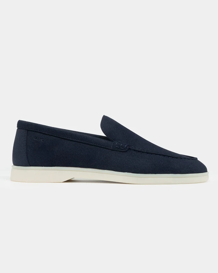 QURC Herren vegan Loafer Tierri Marinha Blau