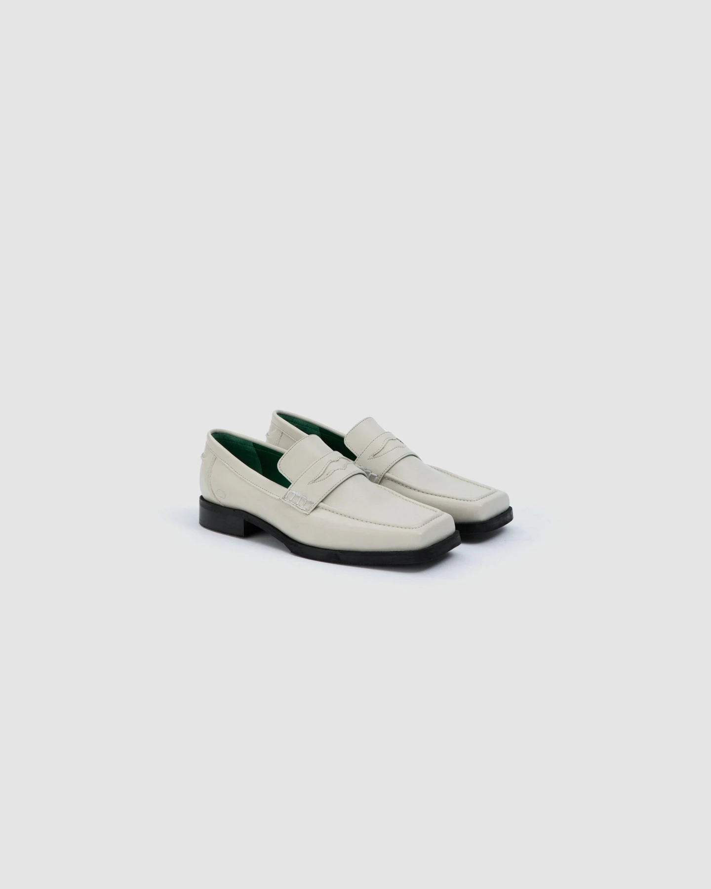 Prev Damen vegan Loafer Joan Jade Weiß – Ansicht 2