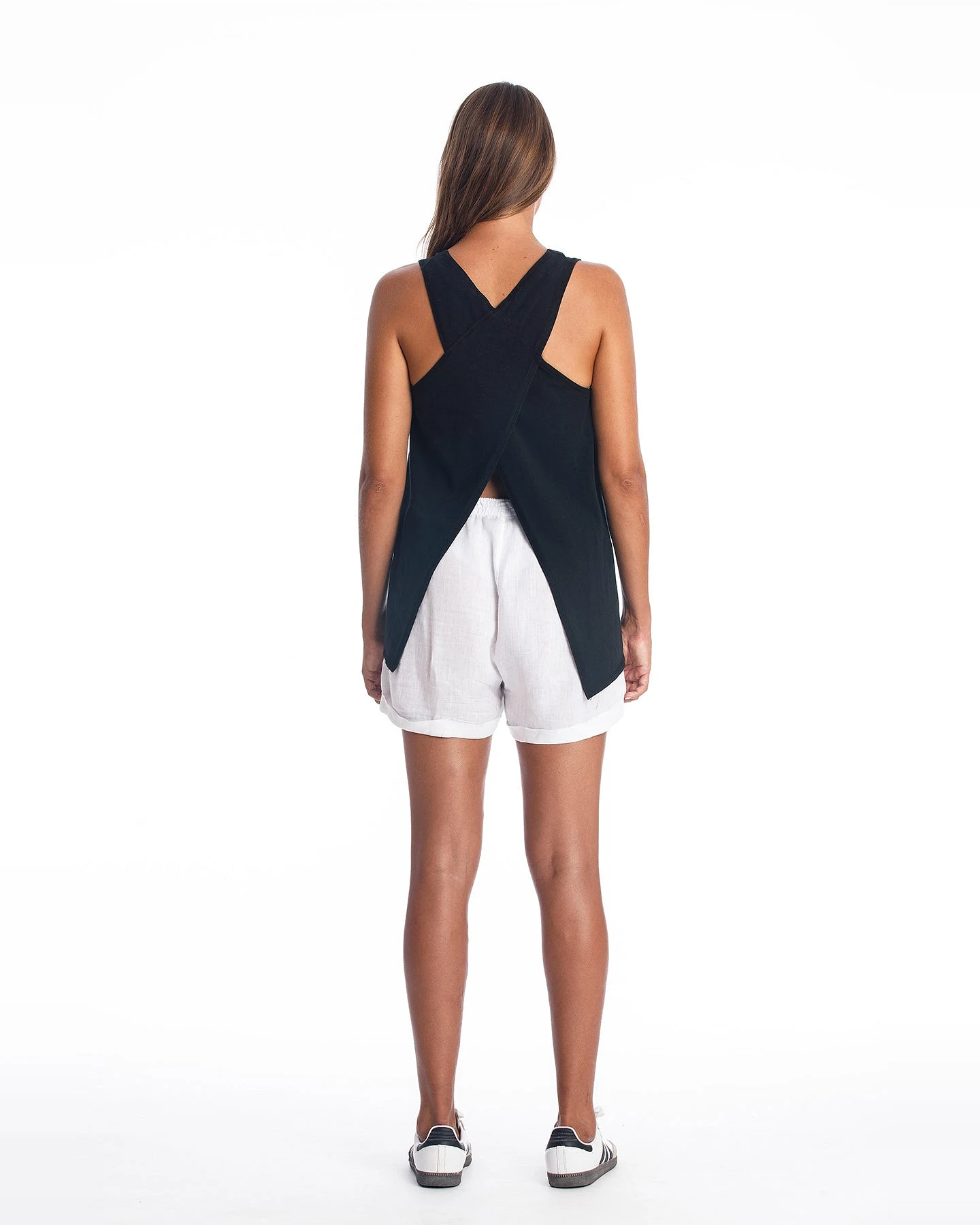 RAVENS VIEW IBIZA Damen vegan Top Easy Black – Ansicht 2