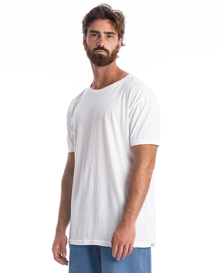 RAVENS VIEW IBIZA Herren vegan T-Shirt King Xl Weiß