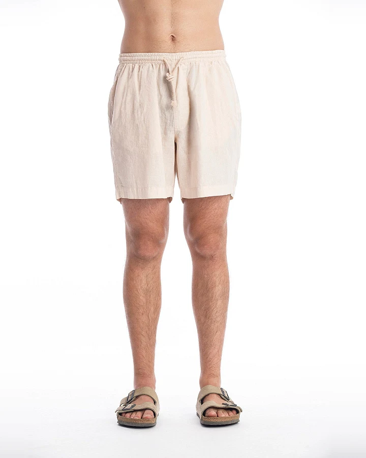 RAVENS VIEW IBIZA Herren vegan Leinen Shorts Tom Sand