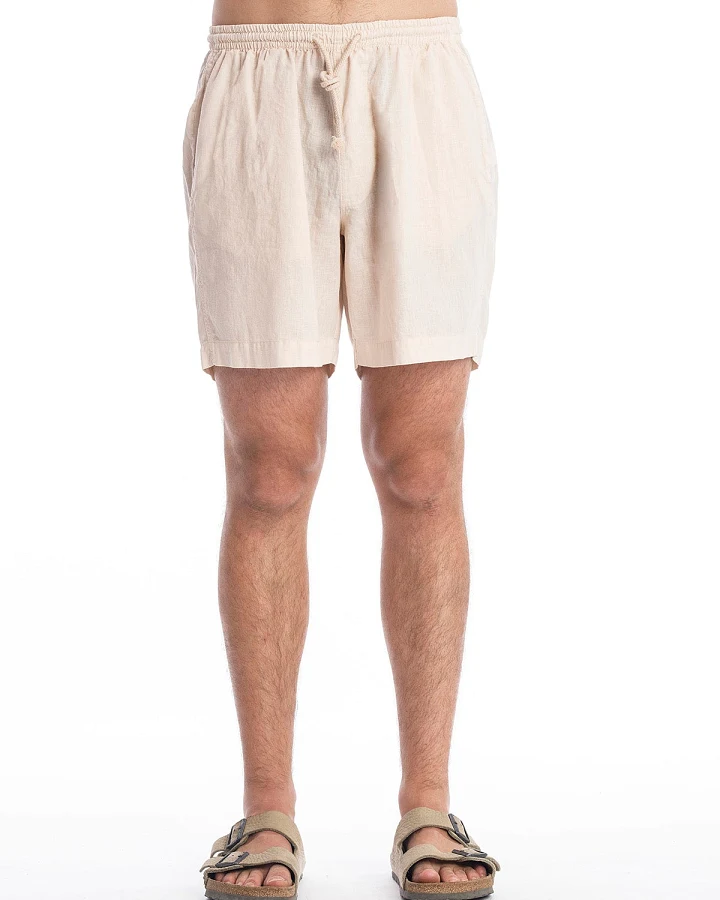 RAVENS VIEW IBIZA Herren vegan Leinen Shorts Tom Sand